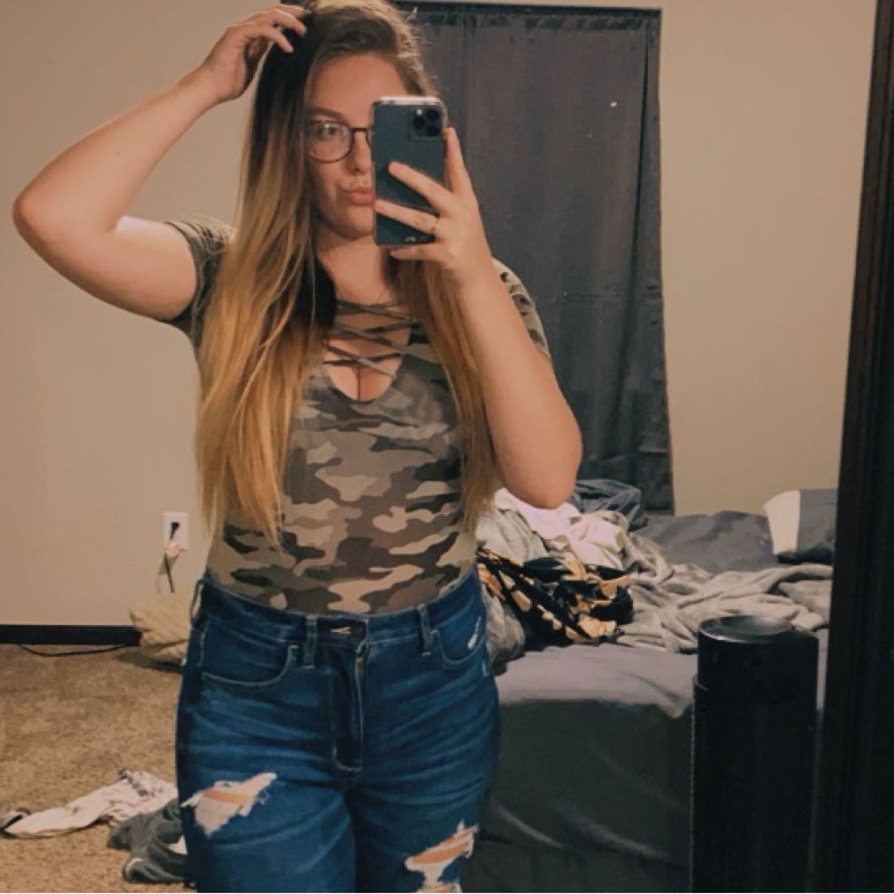 Camo body suit